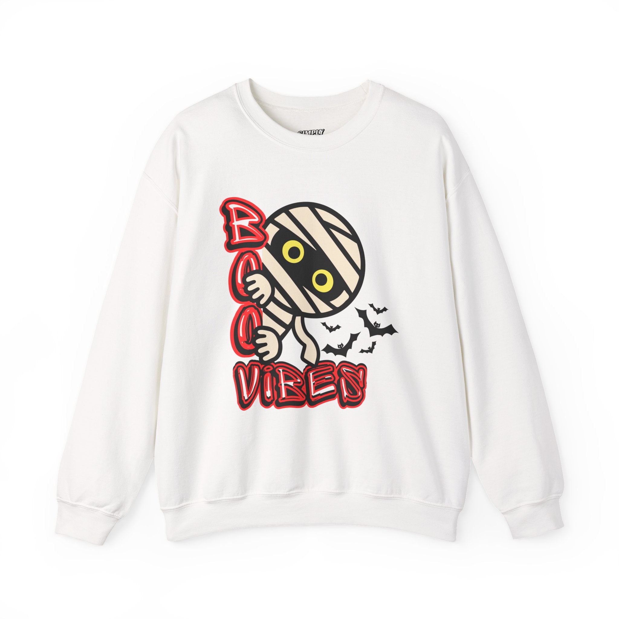 Boo Vibes Sweatshirt - Halloween Unisex Sweatshirt