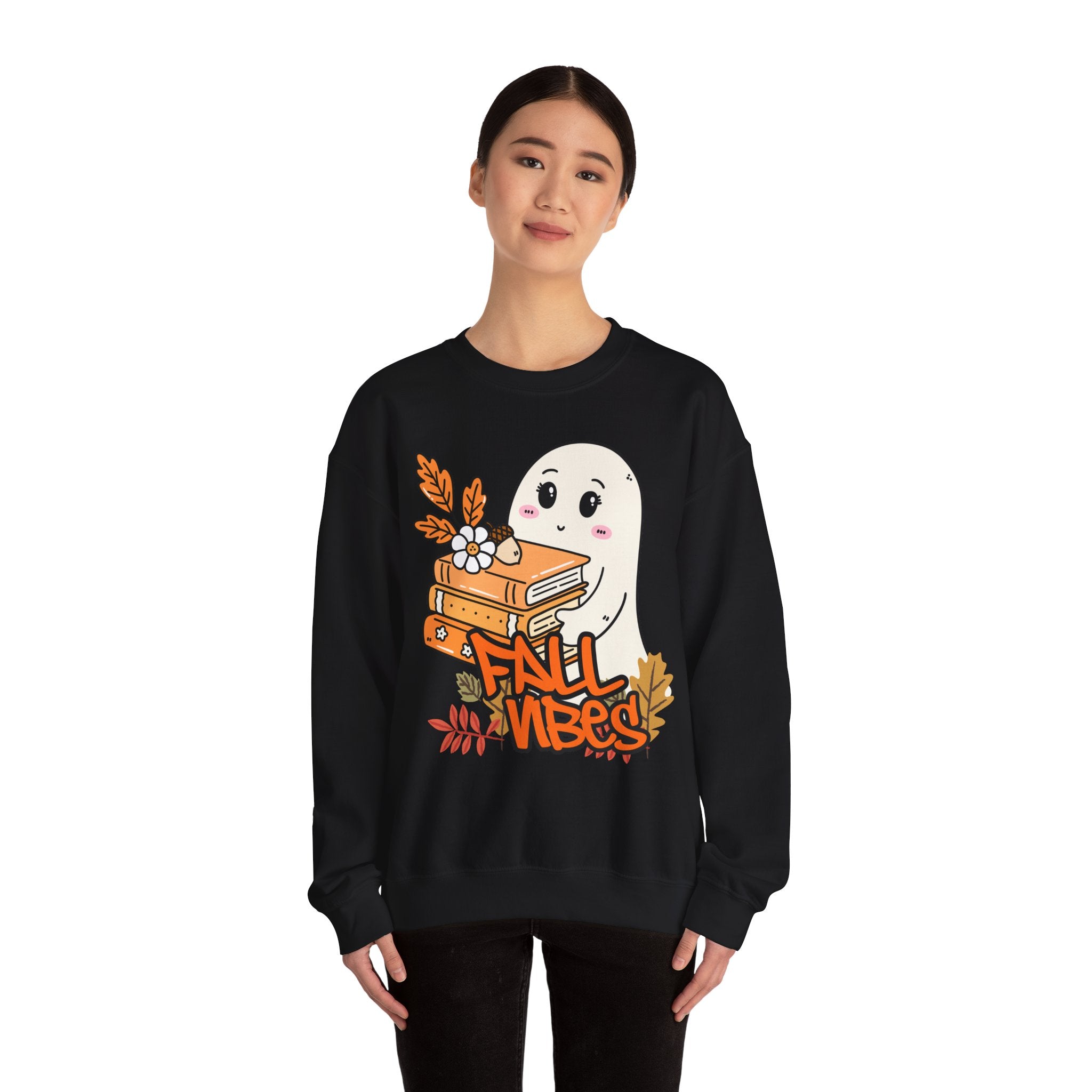 Fall Vibes Ghost Sweatshirt