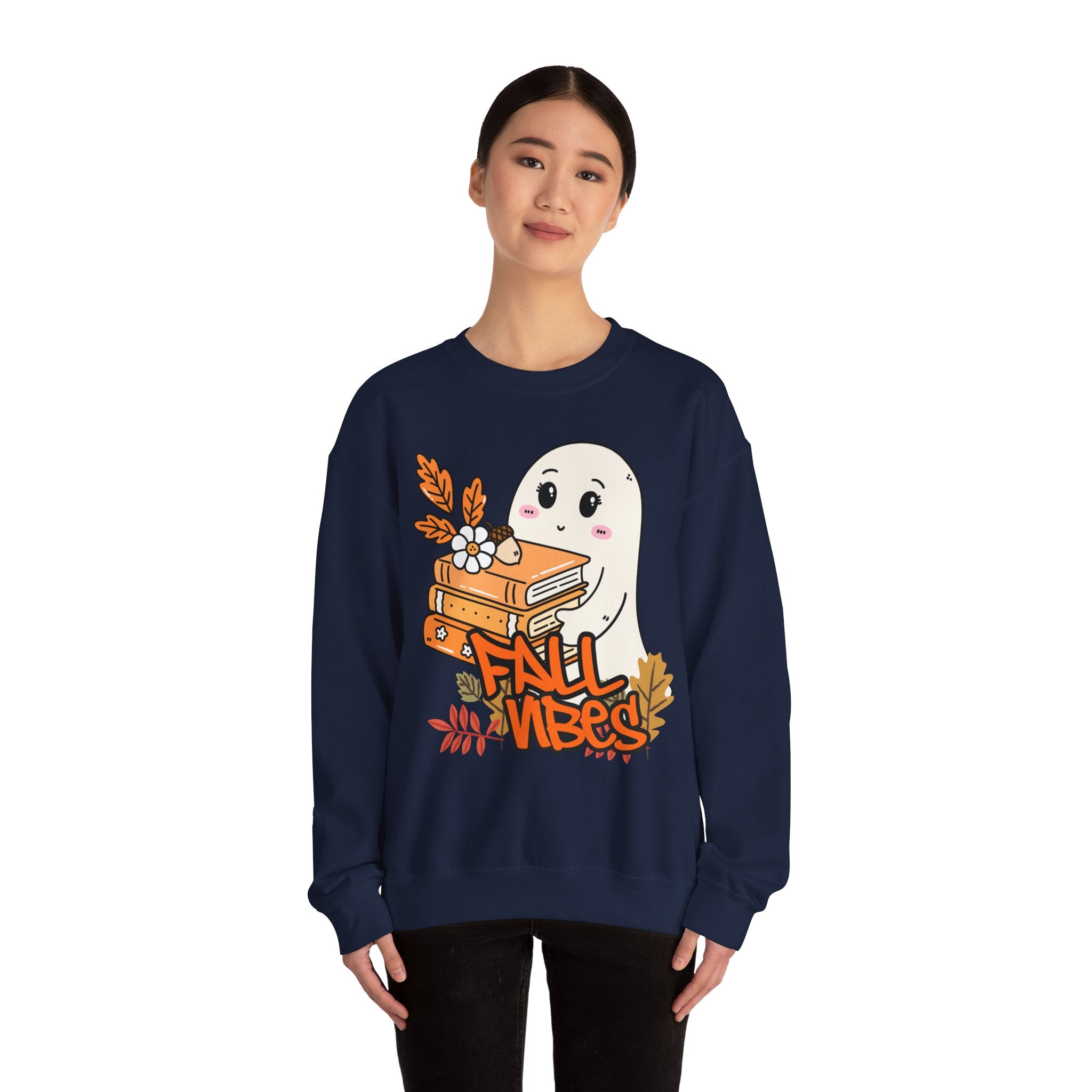Fall Vibes Ghost Sweatshirt