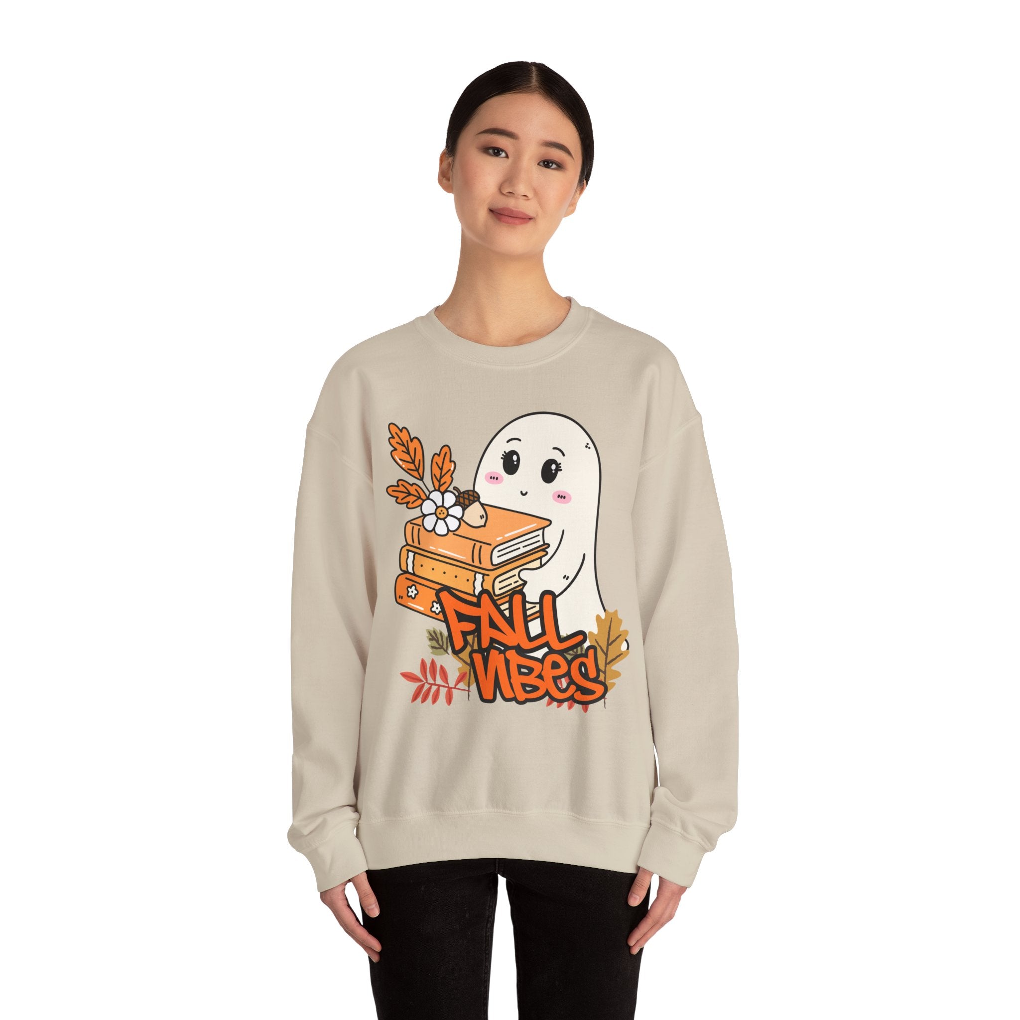 Fall Vibes Ghost Sweatshirt