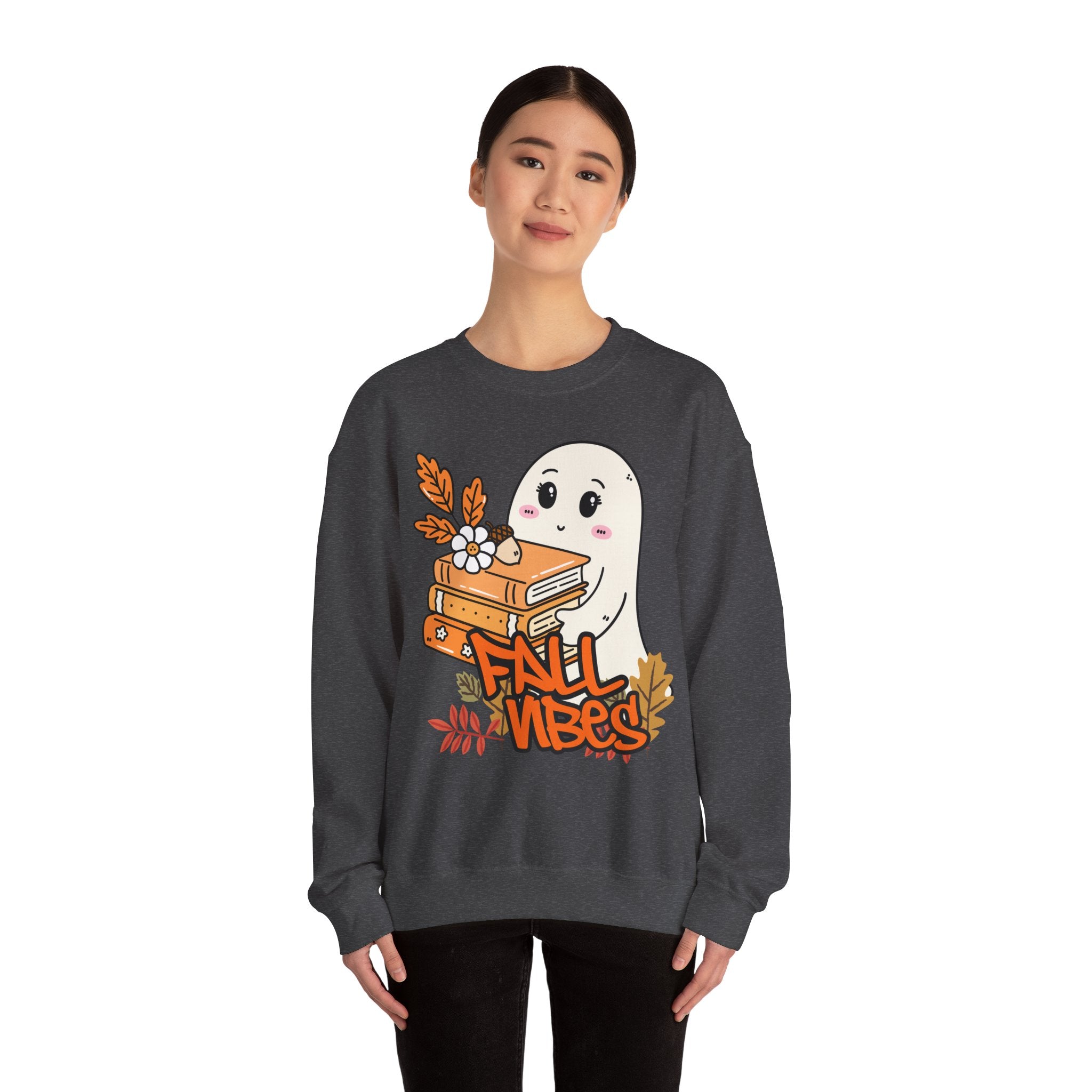 Fall Vibes Ghost Sweatshirt