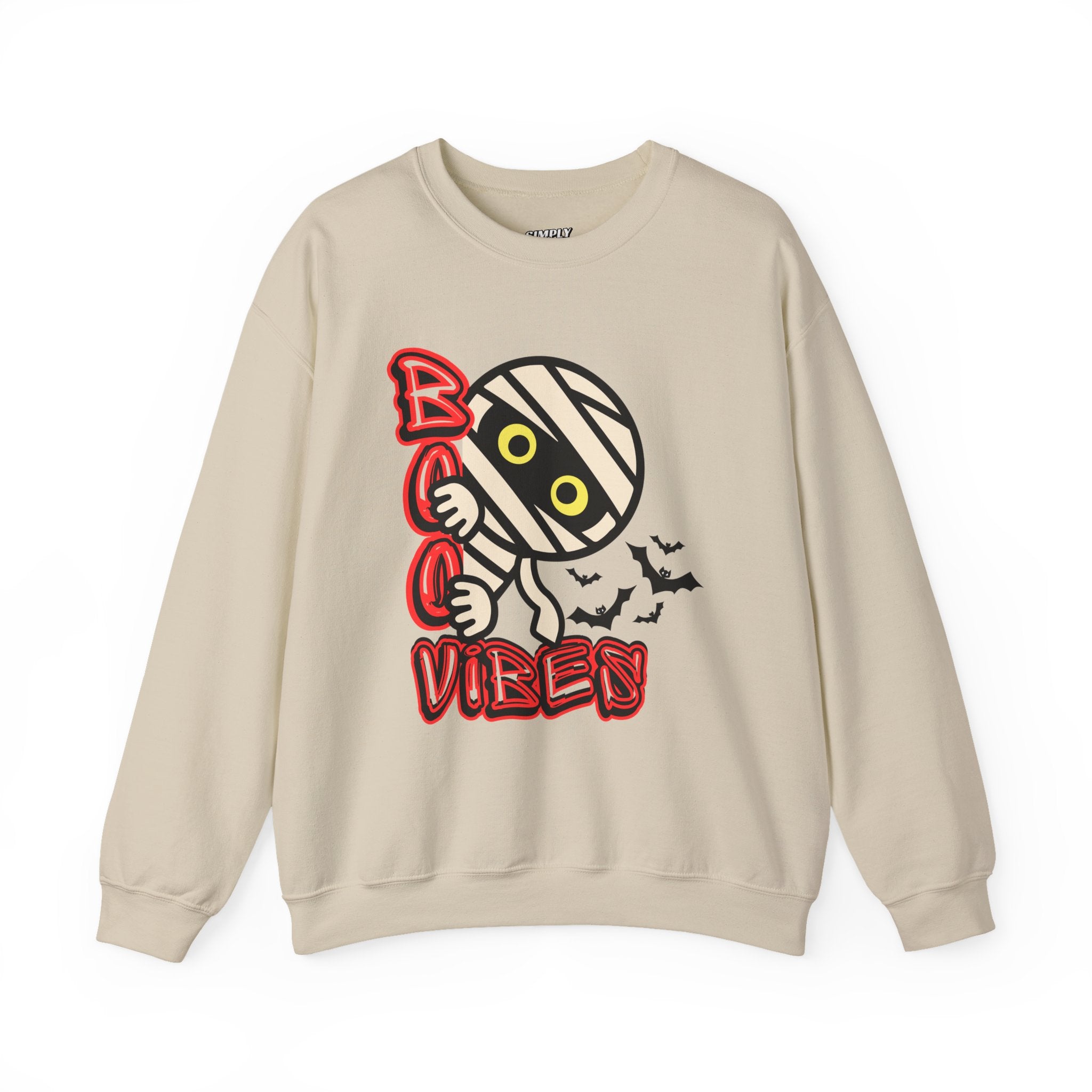 Boo Vibes Sweatshirt - Halloween Unisex Sweatshirt