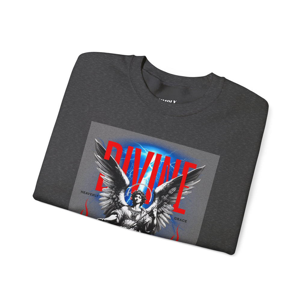 Divine Graphic Crewneck Sweatshirt - Unisex Heavy Blend
