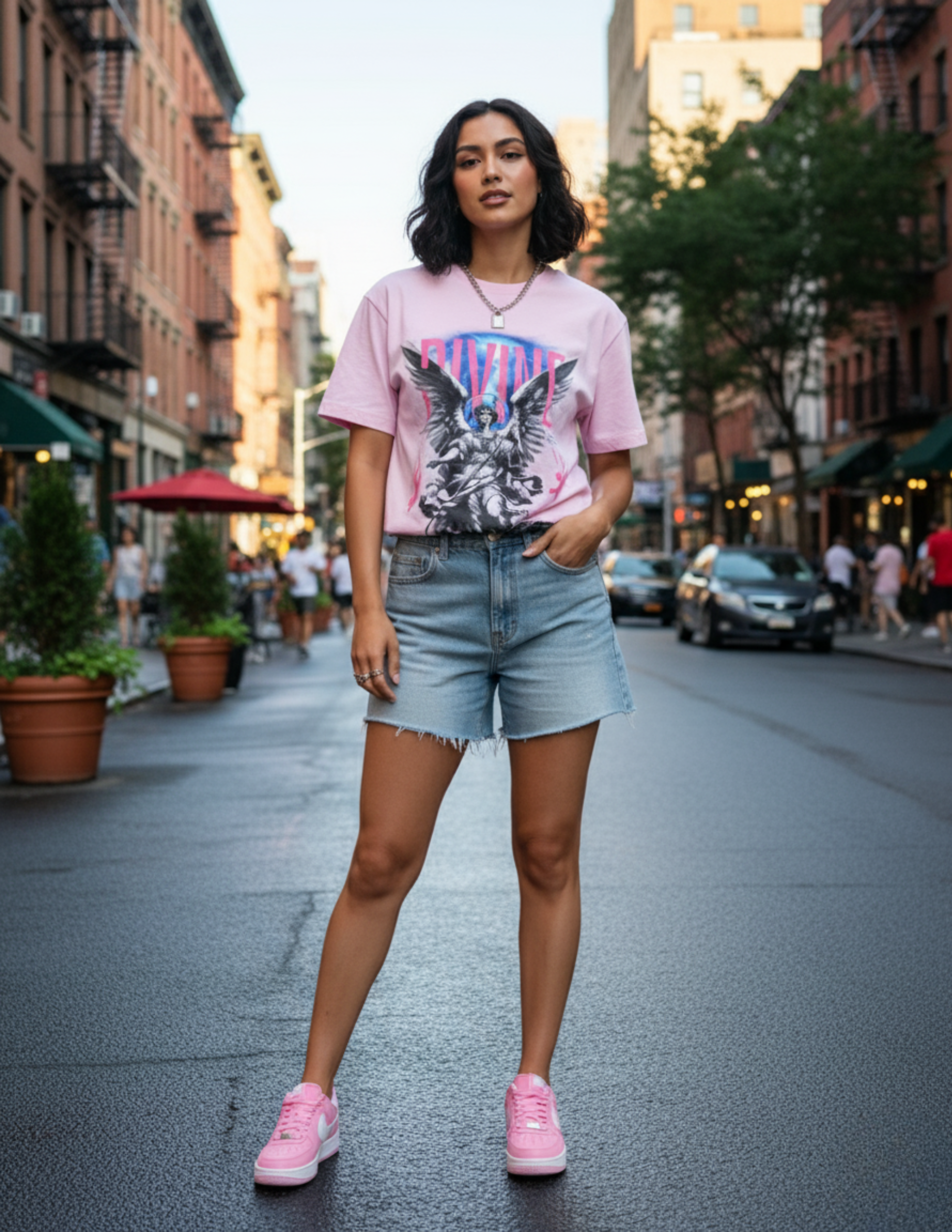 Angel Tee - Divine Angel Design