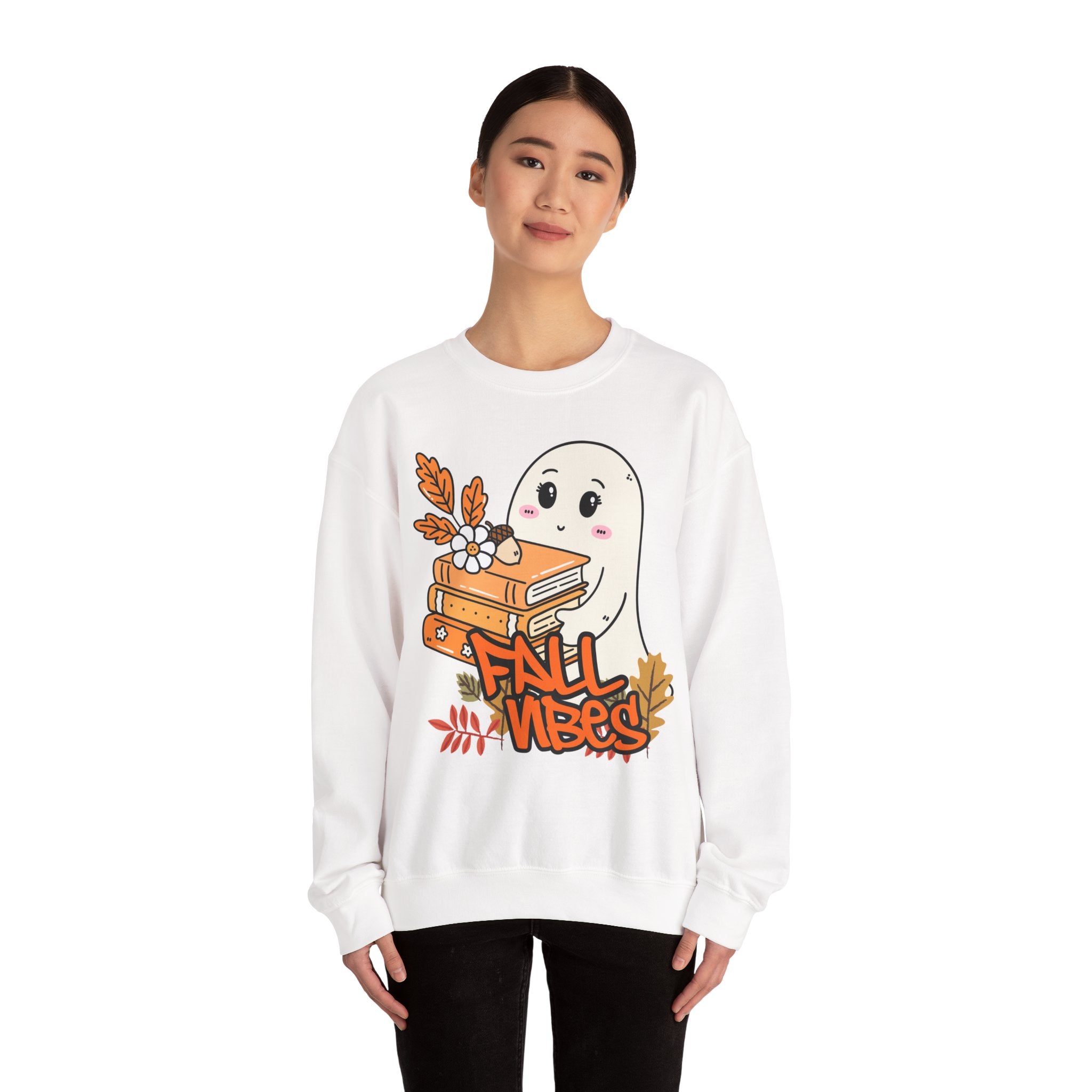 Fall Vibes Ghost Sweatshirt