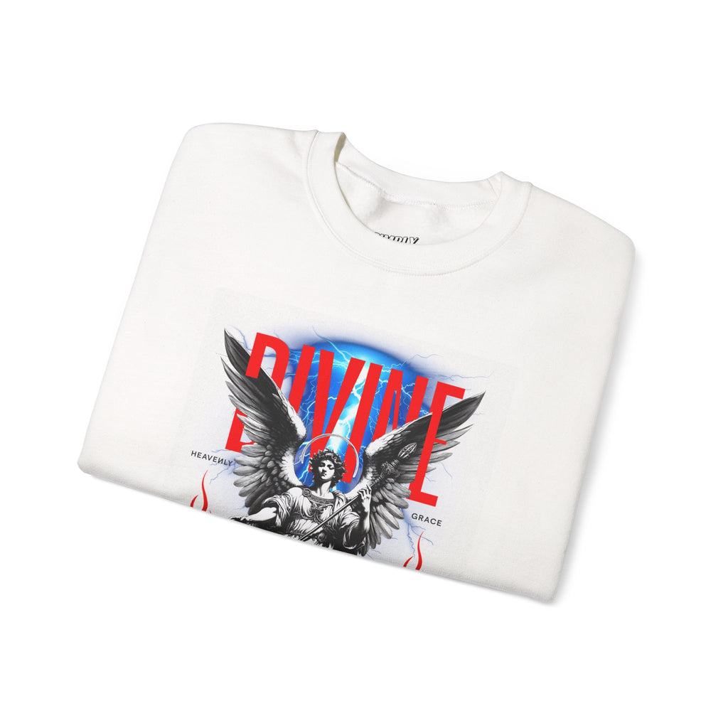 Divine Graphic Crewneck Sweatshirt - Unisex Heavy Blend