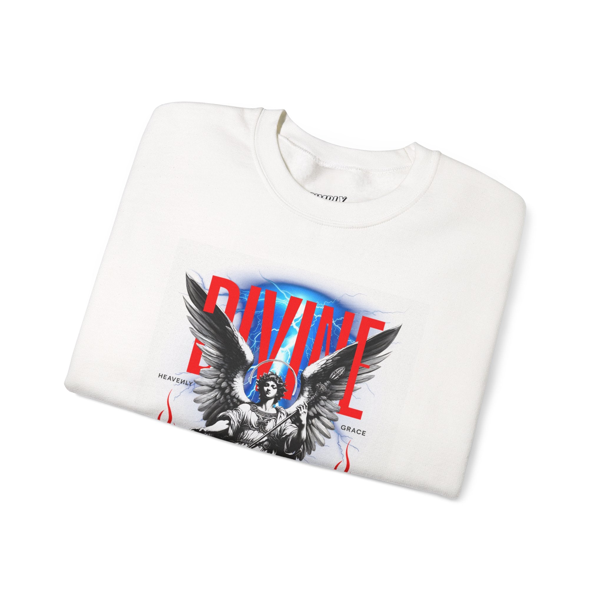 Divine Graphic Crewneck Sweatshirt - Unisex Heavy Blend