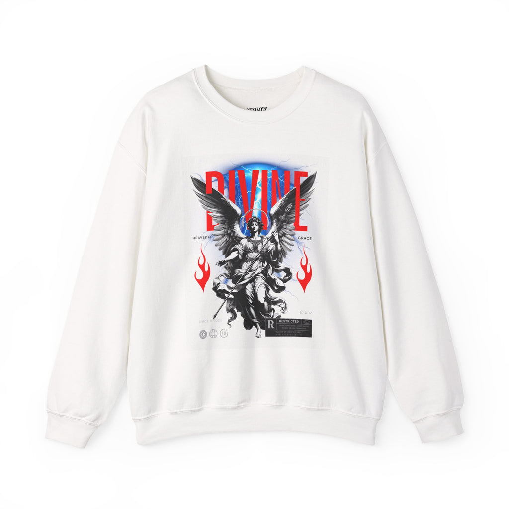 Divine Graphic Crewneck Sweatshirt - Unisex Heavy Blend