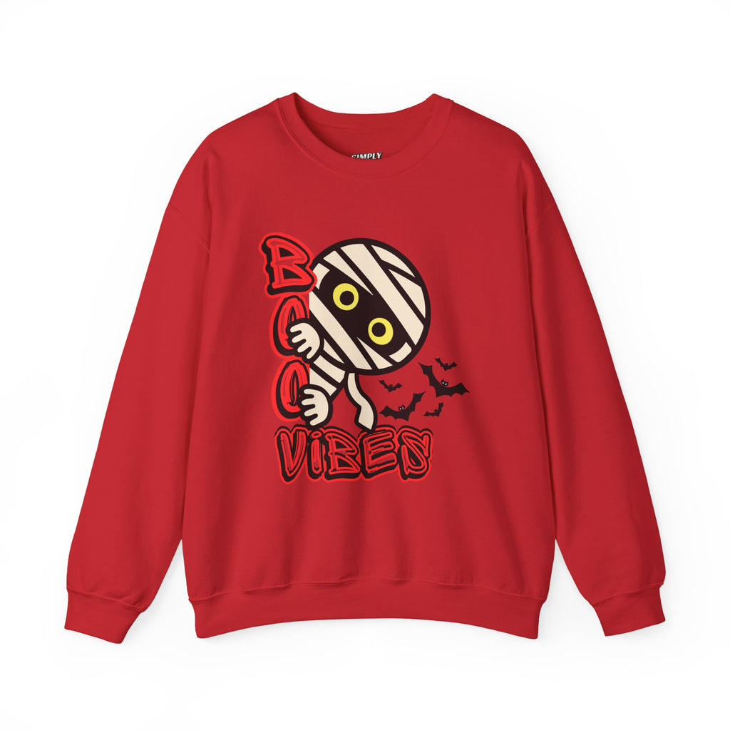 Boo Vibes Sweatshirt - Halloween Unisex Sweatshirt