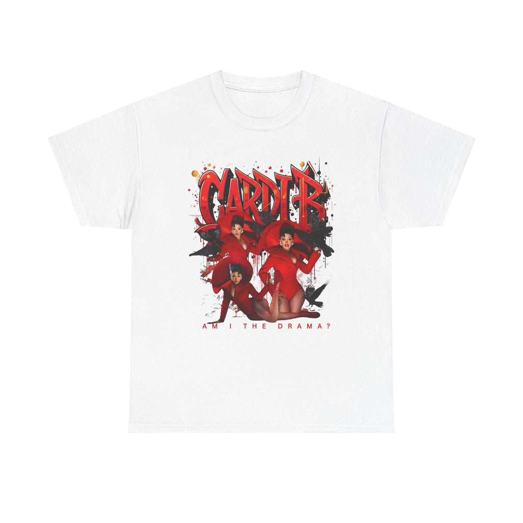 Cardi “Am I The Drama?” Graphic Tee – Gildan Unisex Streetwear T-Shirt