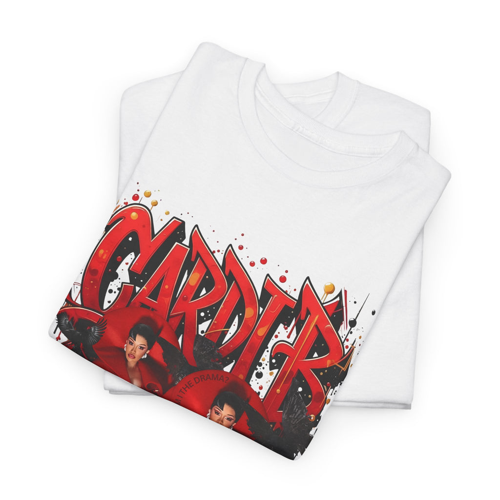 Cardi “Am I The Drama?” Graphic Tee – Gildan Unisex Streetwear T-Shirt