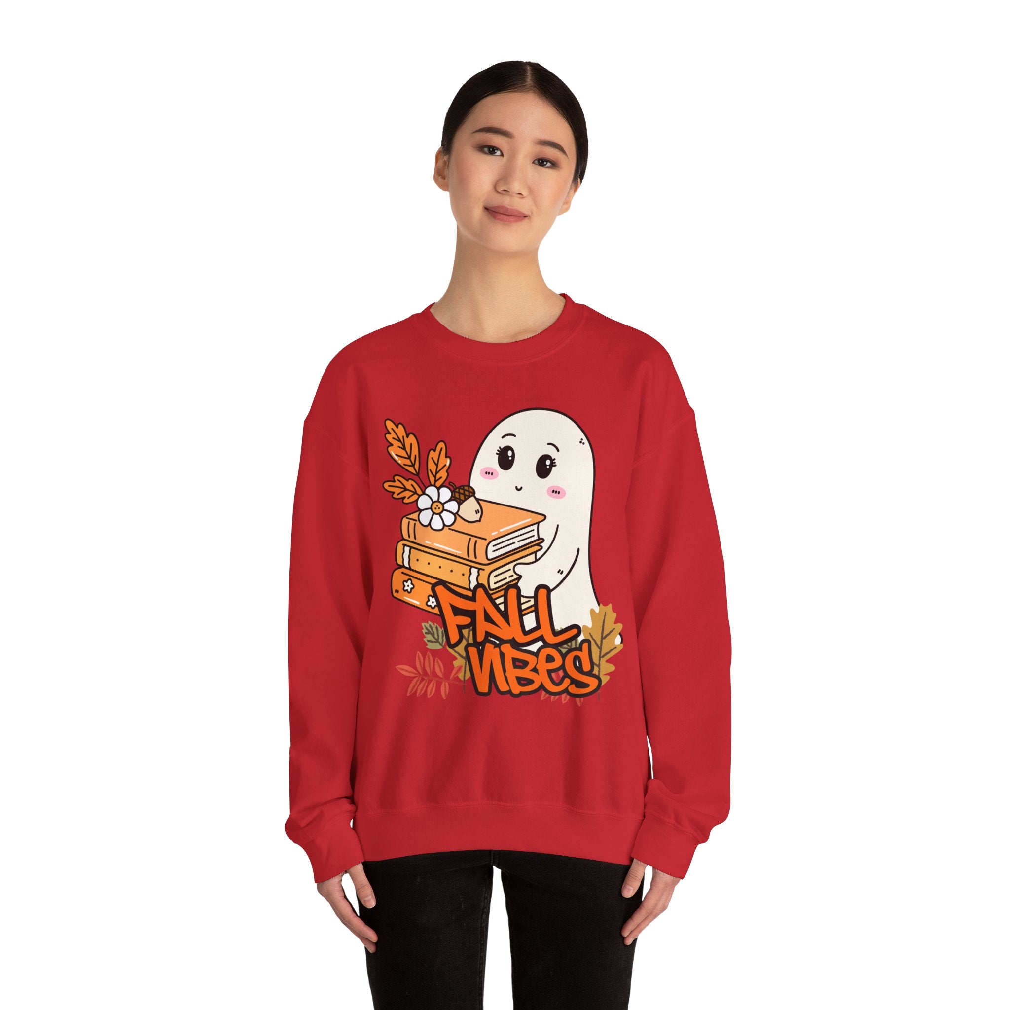 Fall Vibes Ghost Sweatshirt