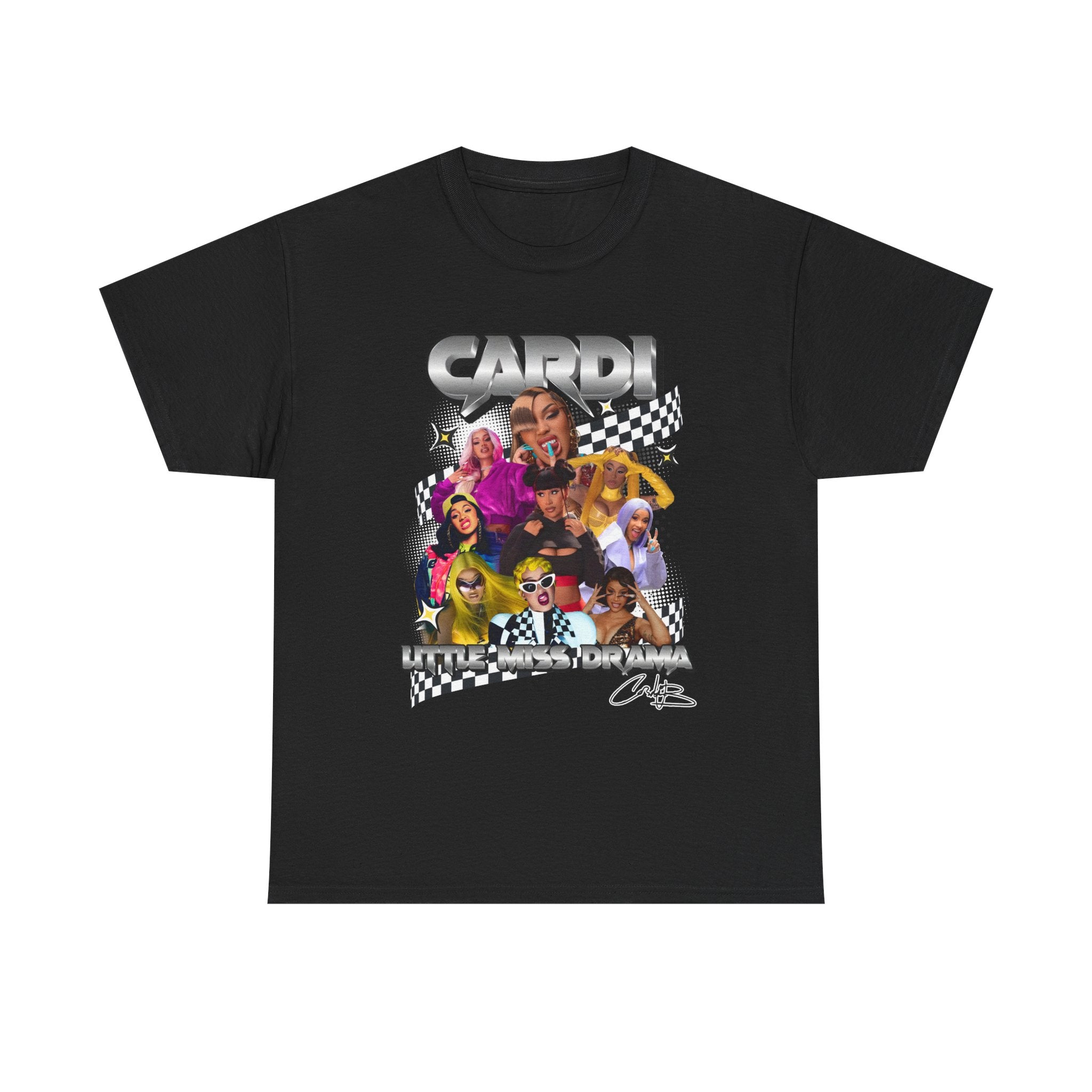 Cardi “Little Miss Drama” Graphic Tee – Gildan Heavy Cotton T-Shirt