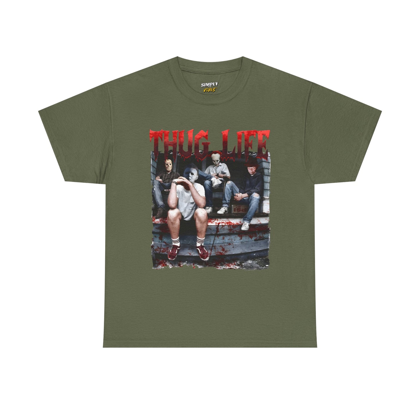 Horror Tee - Unisex Heavy Cotton-Halloween tee