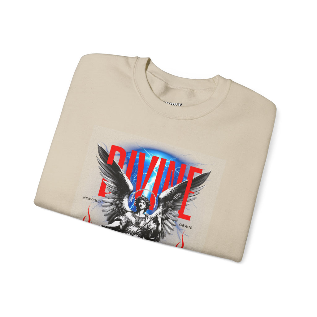 Divine Graphic Crewneck Sweatshirt - Unisex Heavy Blend