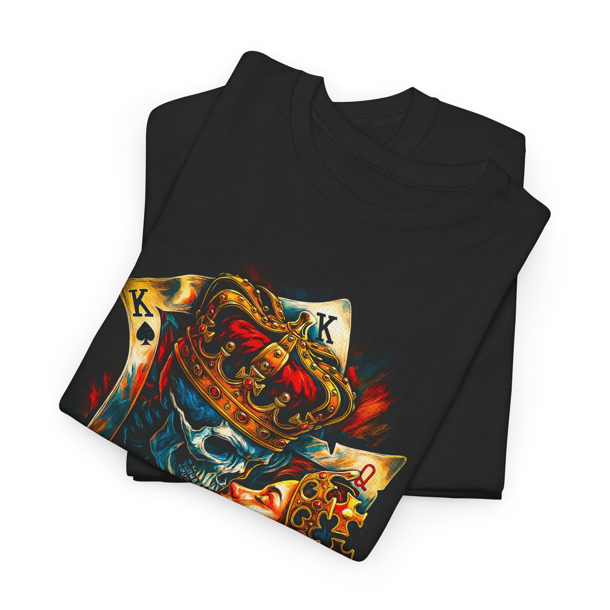 The Royal Hand | Skeleton King & Queen Graphic Streetwear T-Shirt