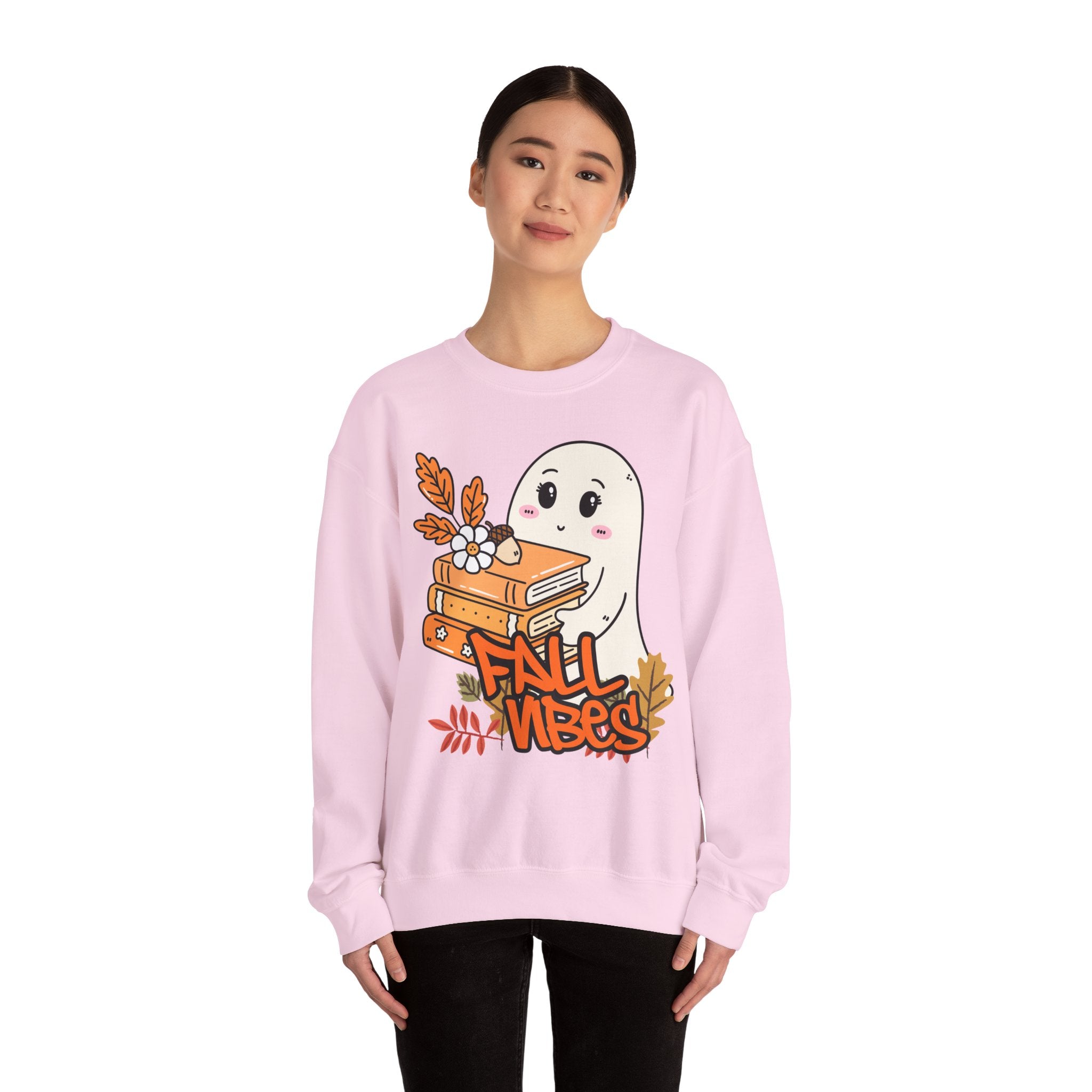 Fall Vibes Ghost Sweatshirt