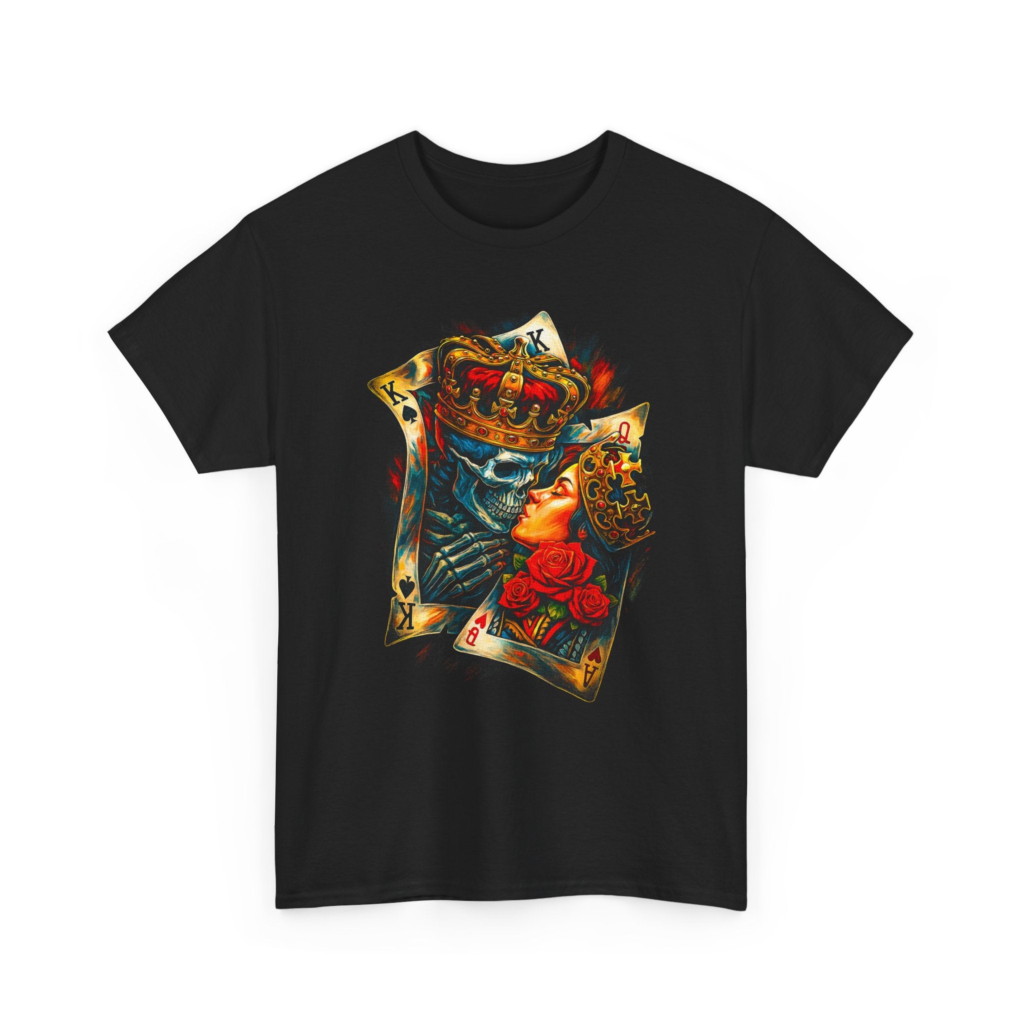 The Royal Hand | Skeleton King & Queen Graphic Streetwear T-Shirt