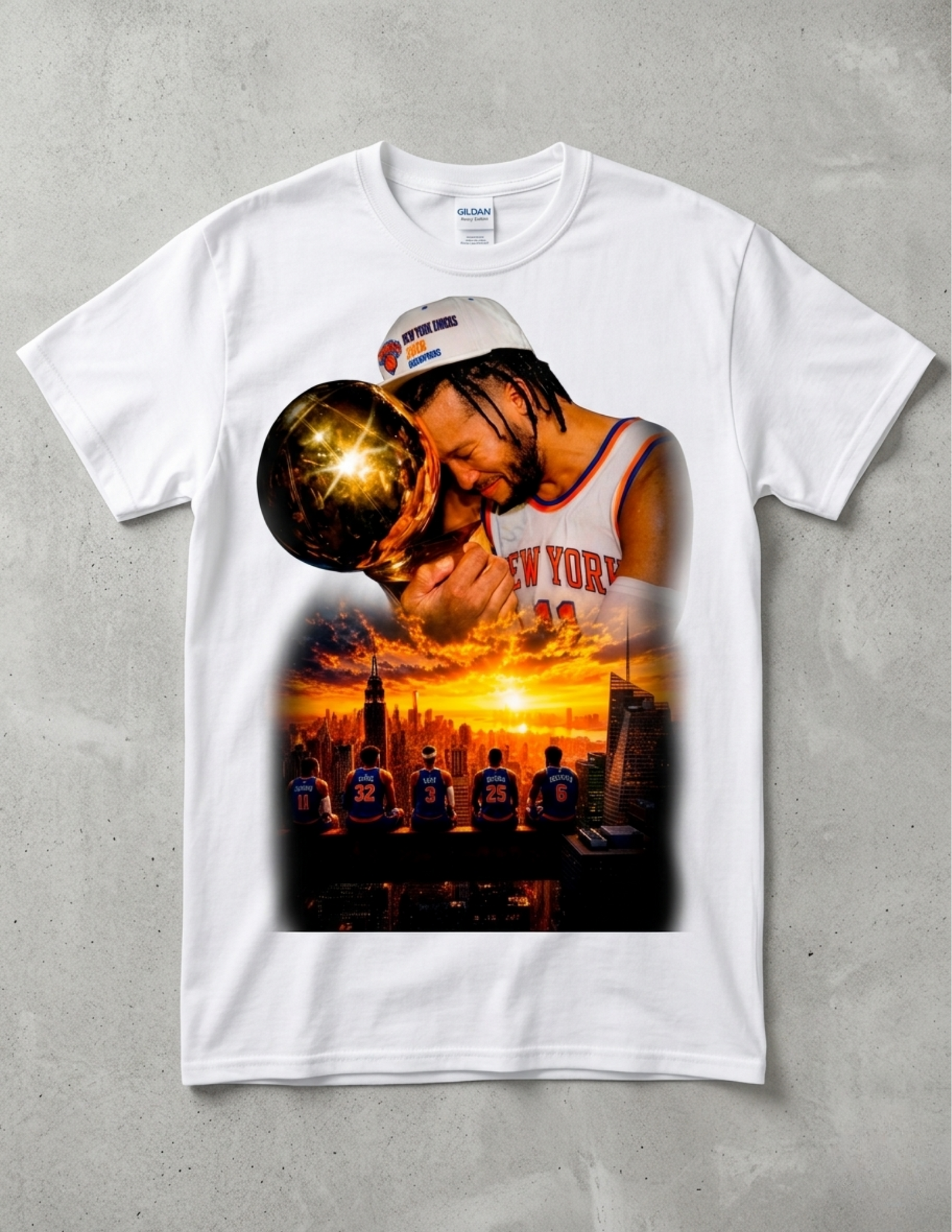 New York Championship Graphic Tee – NYC Streetwear Heavyweight T-Shirt