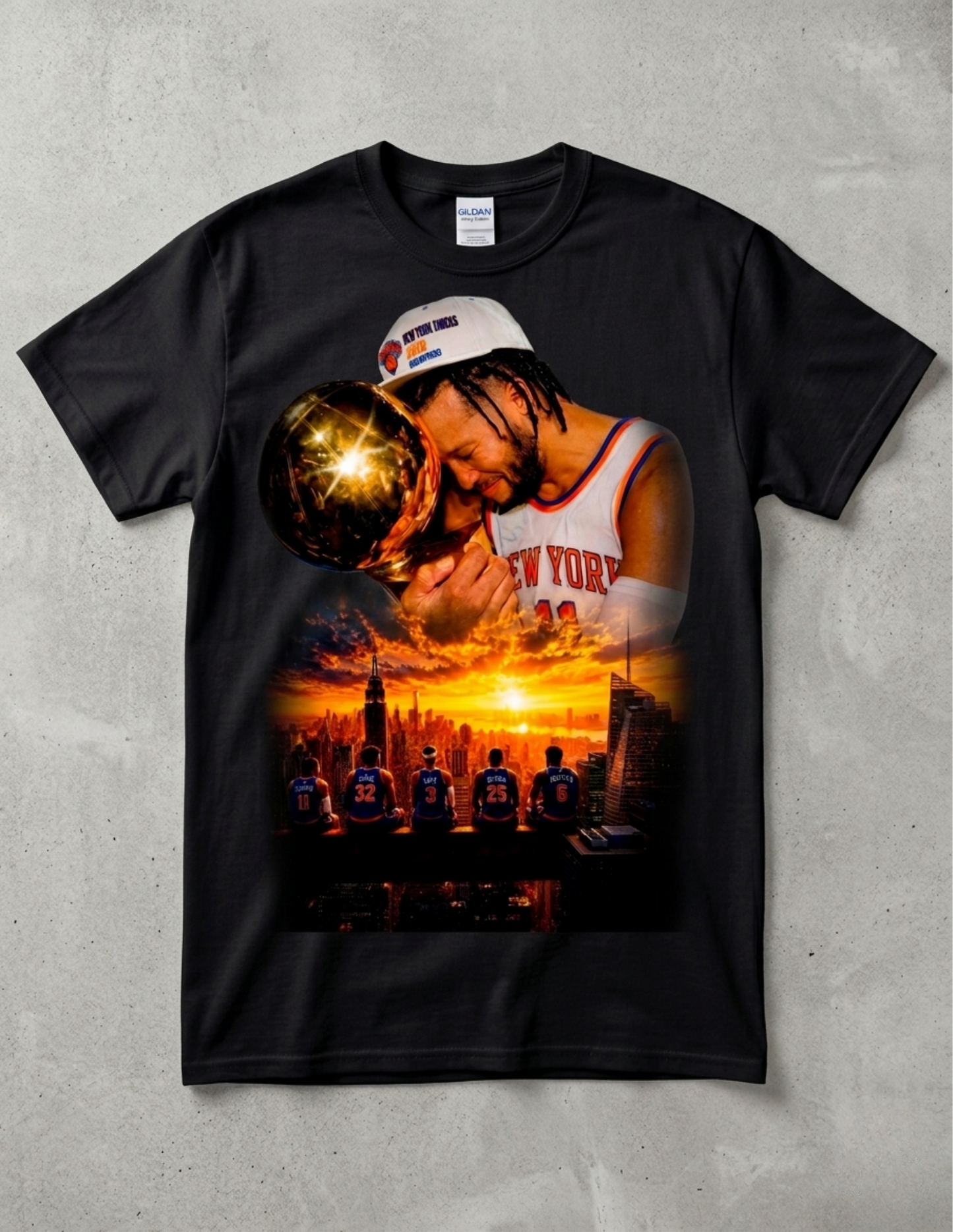 New York Championship Graphic Tee – NYC Streetwear Heavyweight T-Shirt