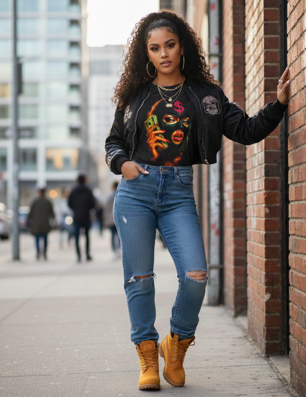 "The Bag Secured" | Premium Graphic Streetwear Tee