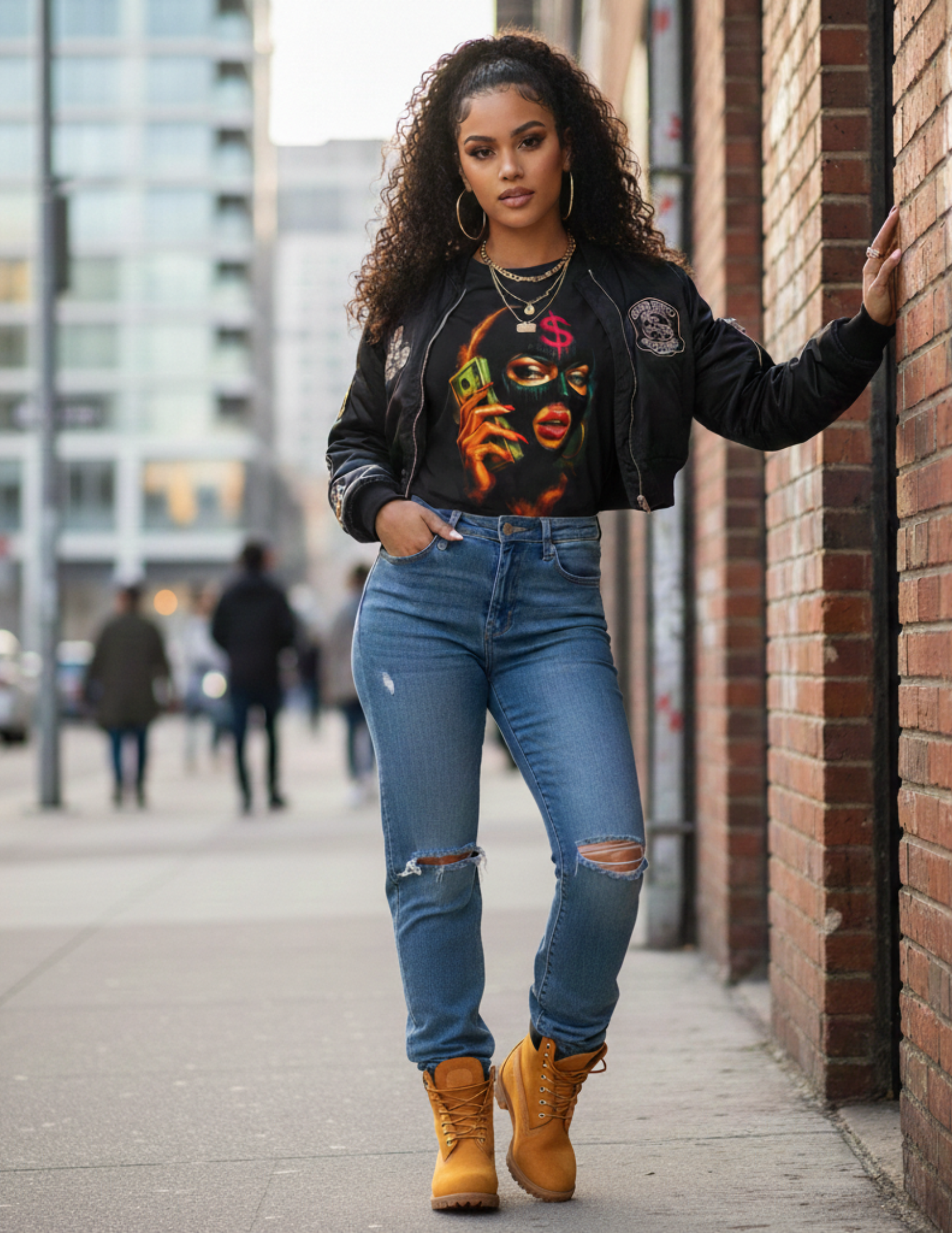 "The Bag Secured" | Premium Graphic Streetwear Tee