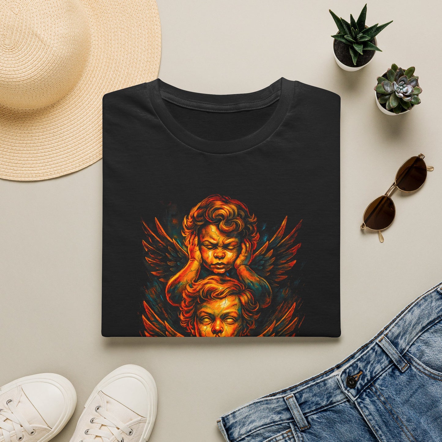"See No Evil, Hear No Evil, Speak No Evil" DTF Graphic T Shirt