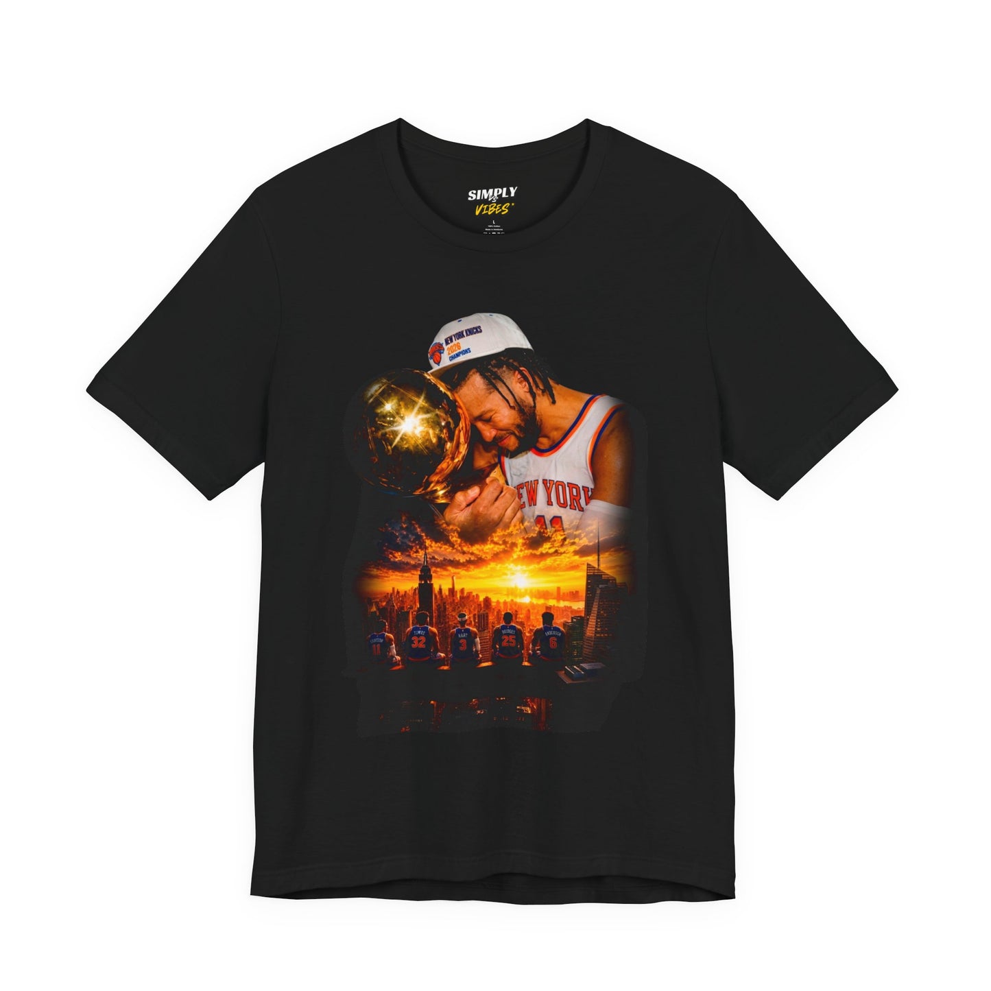 New York Championship Graphic Tee – NYC Streetwear Heavyweight T-Shirt
