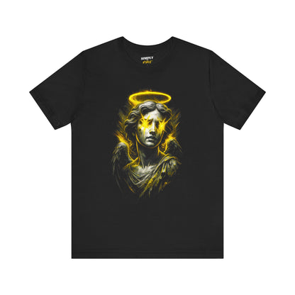 Golden Halo Angel Graphic Tee – Urban Streetwear Aesthetic T-Shirt