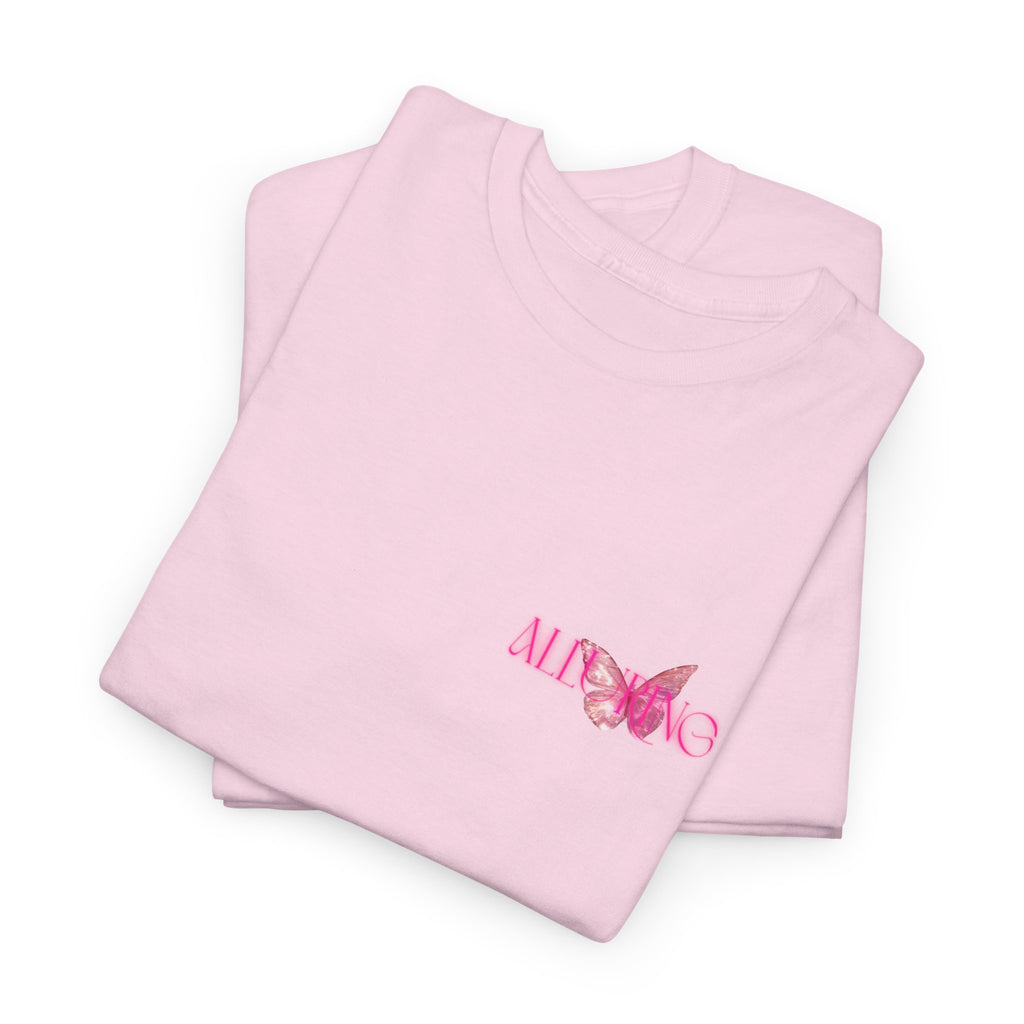 "Neon Muse" – Sculpted Floral Graphic Tee